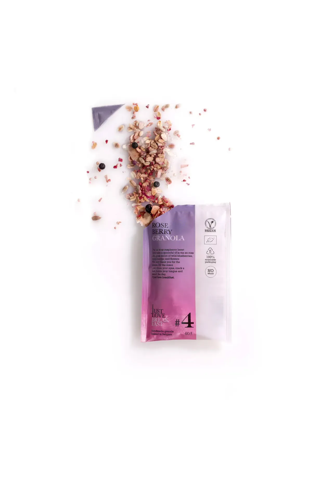 [603] #4 Rose Berry Granola (40g)