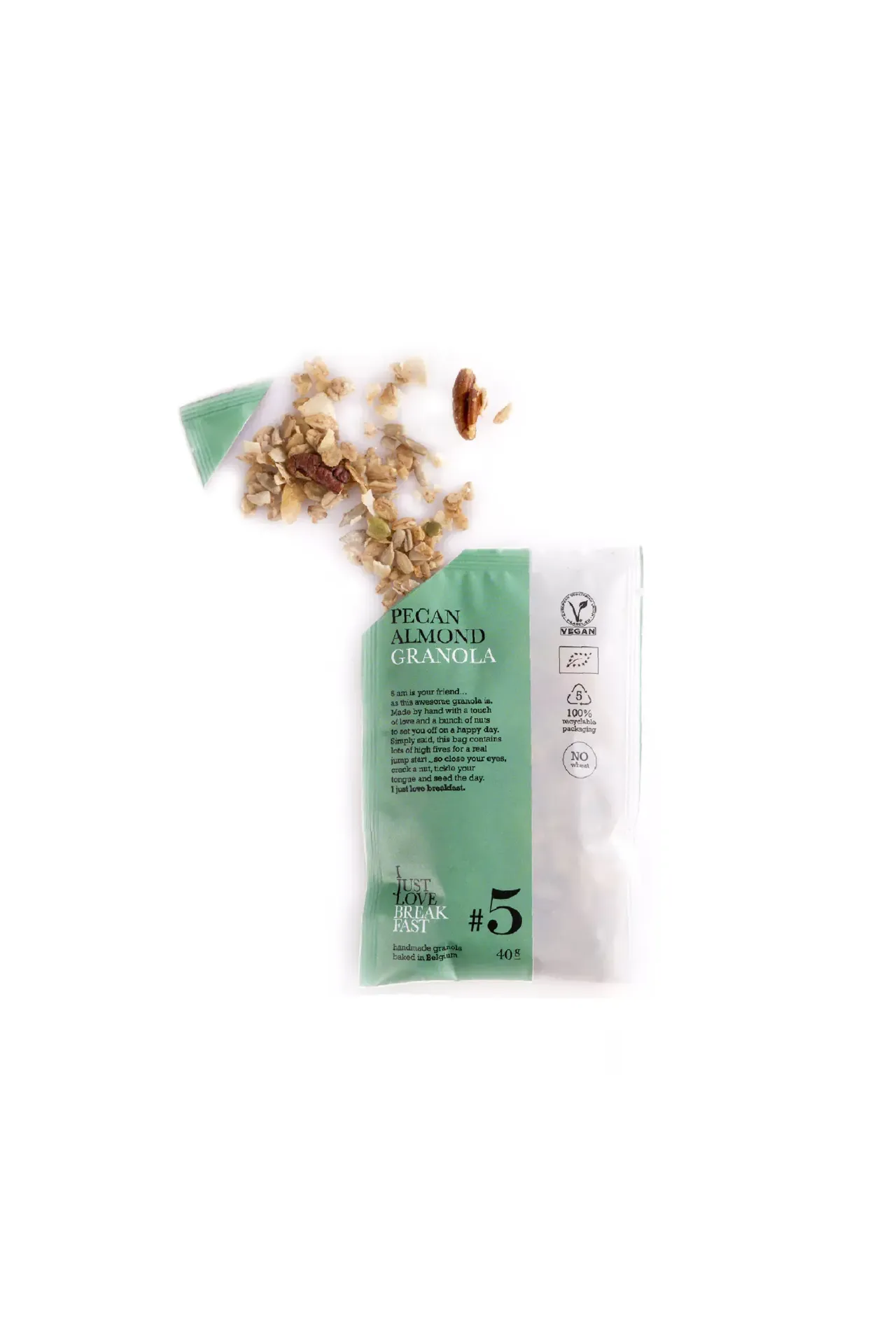 [580] #5 Pecan almond Granola (40g)