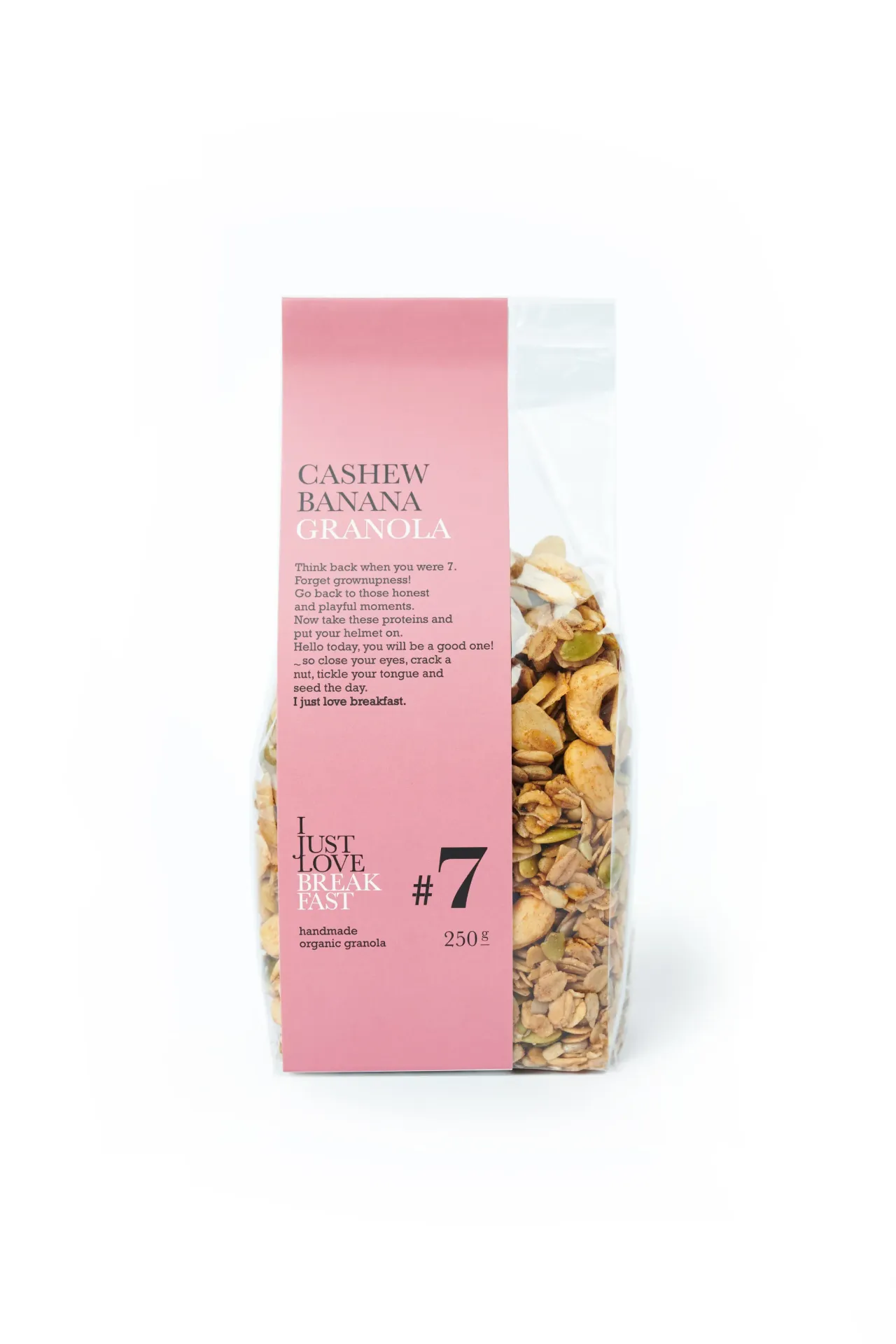 [719] #7 Cashew Banana Granola (250g)