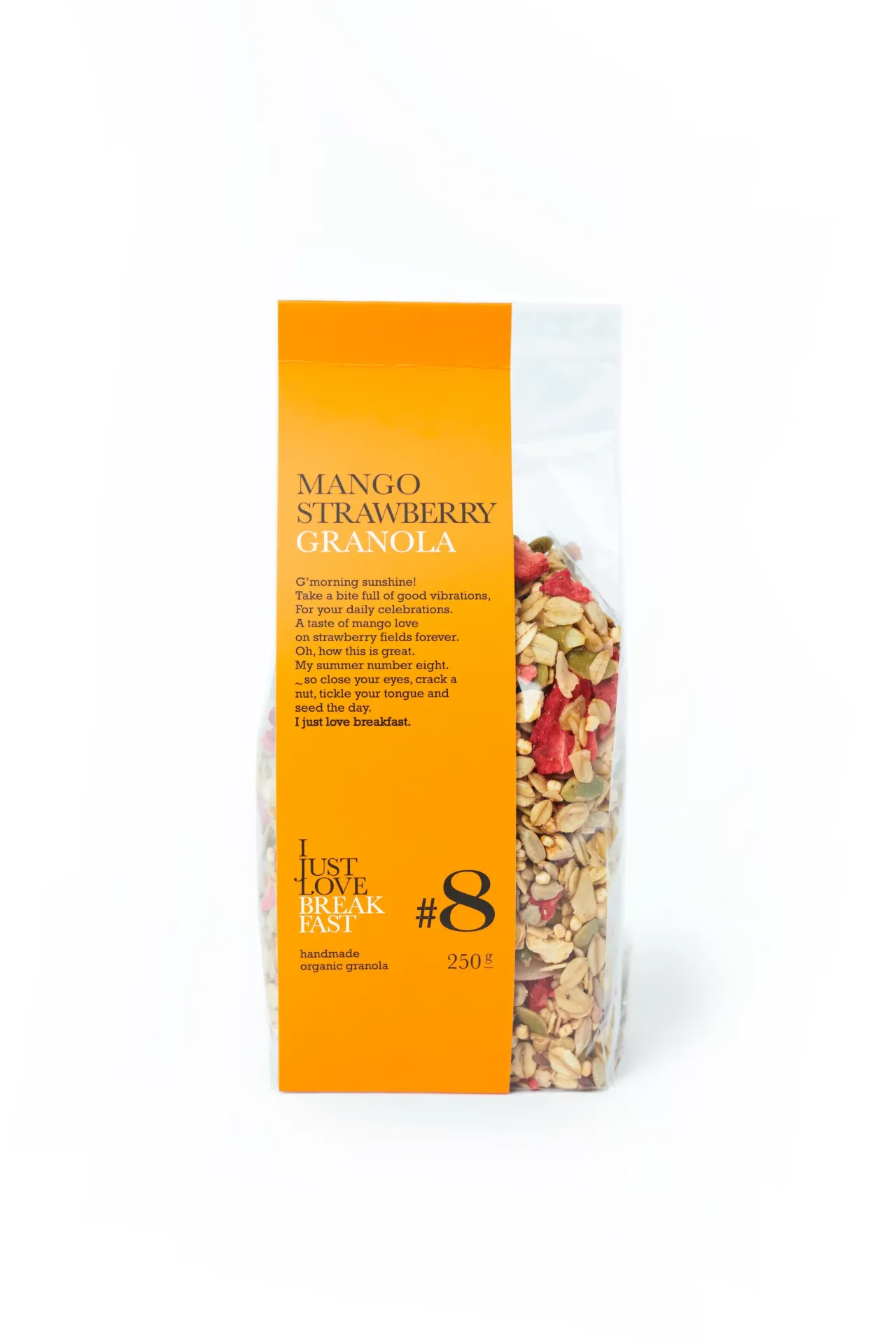 [818] #8 Strawberry Mango Granola (250g)