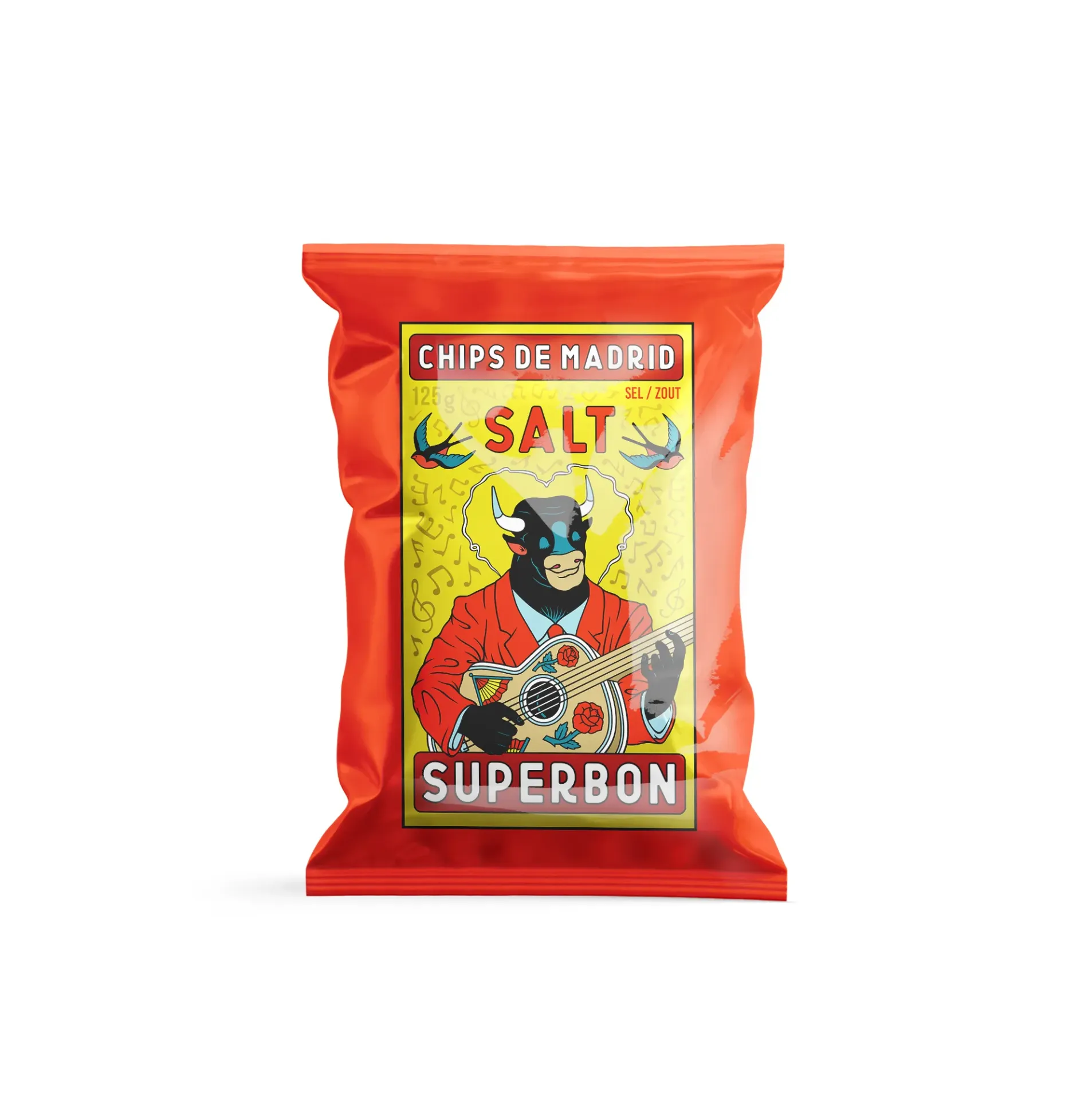 SUPERBON - Chips salt  (125g)