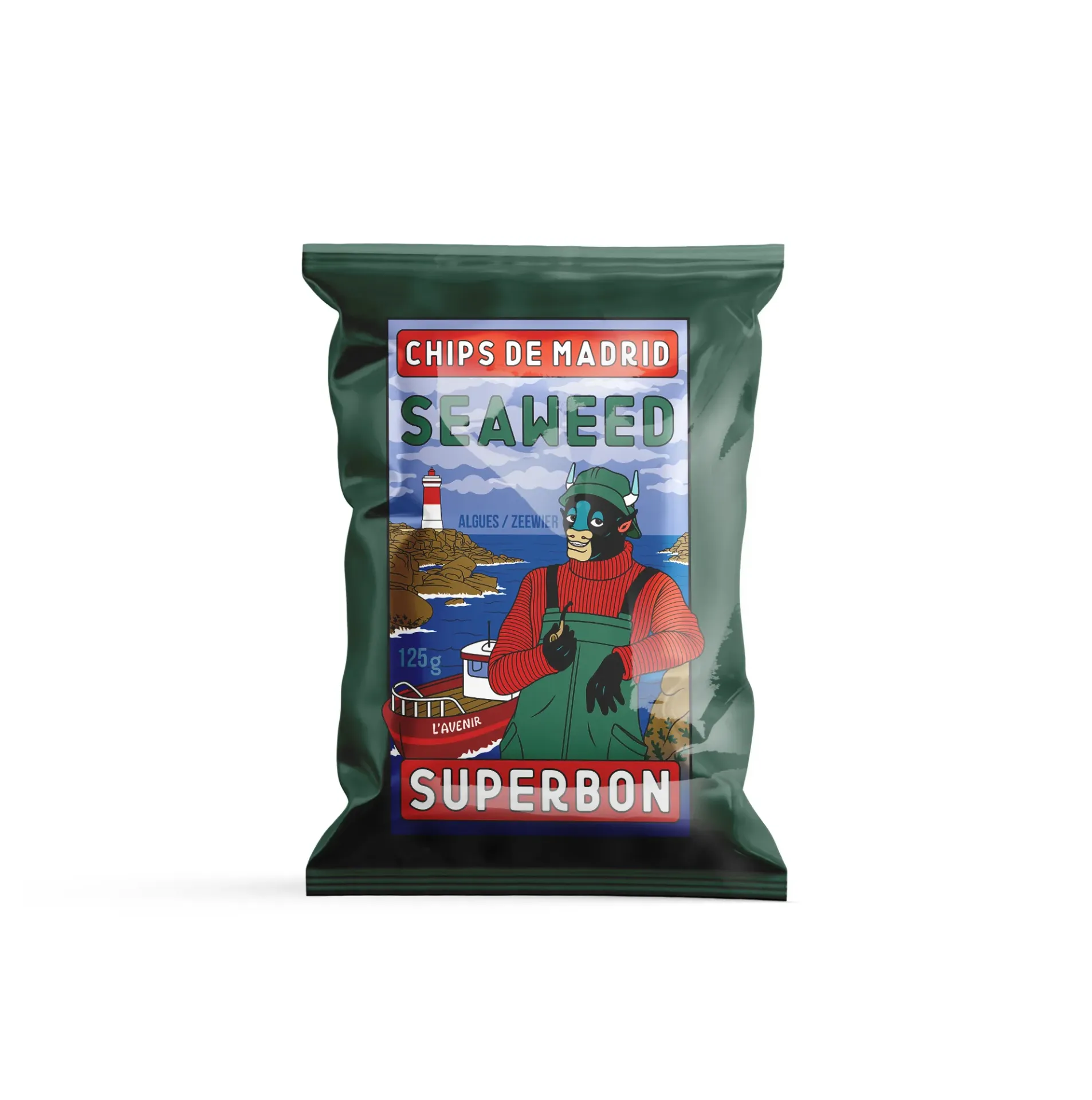 [636] SUPERBON - Chips seaweed  (125g)