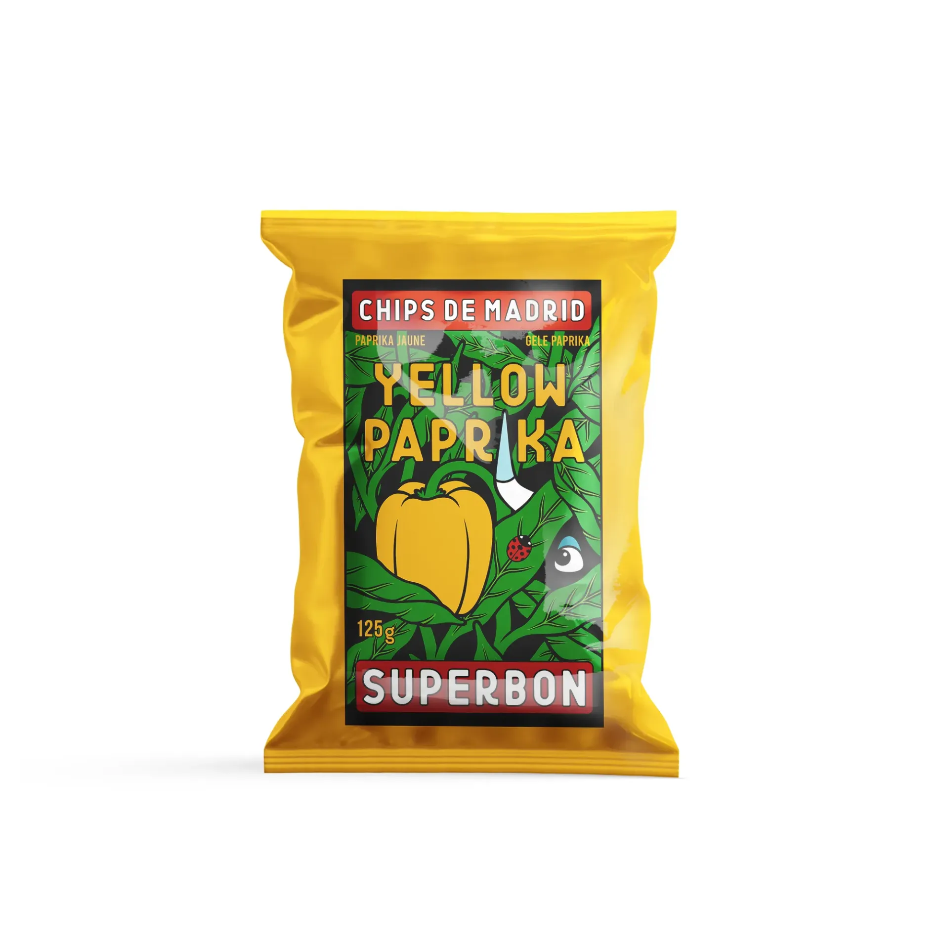 SUPERBON - Chips yellow paprika  (125g)