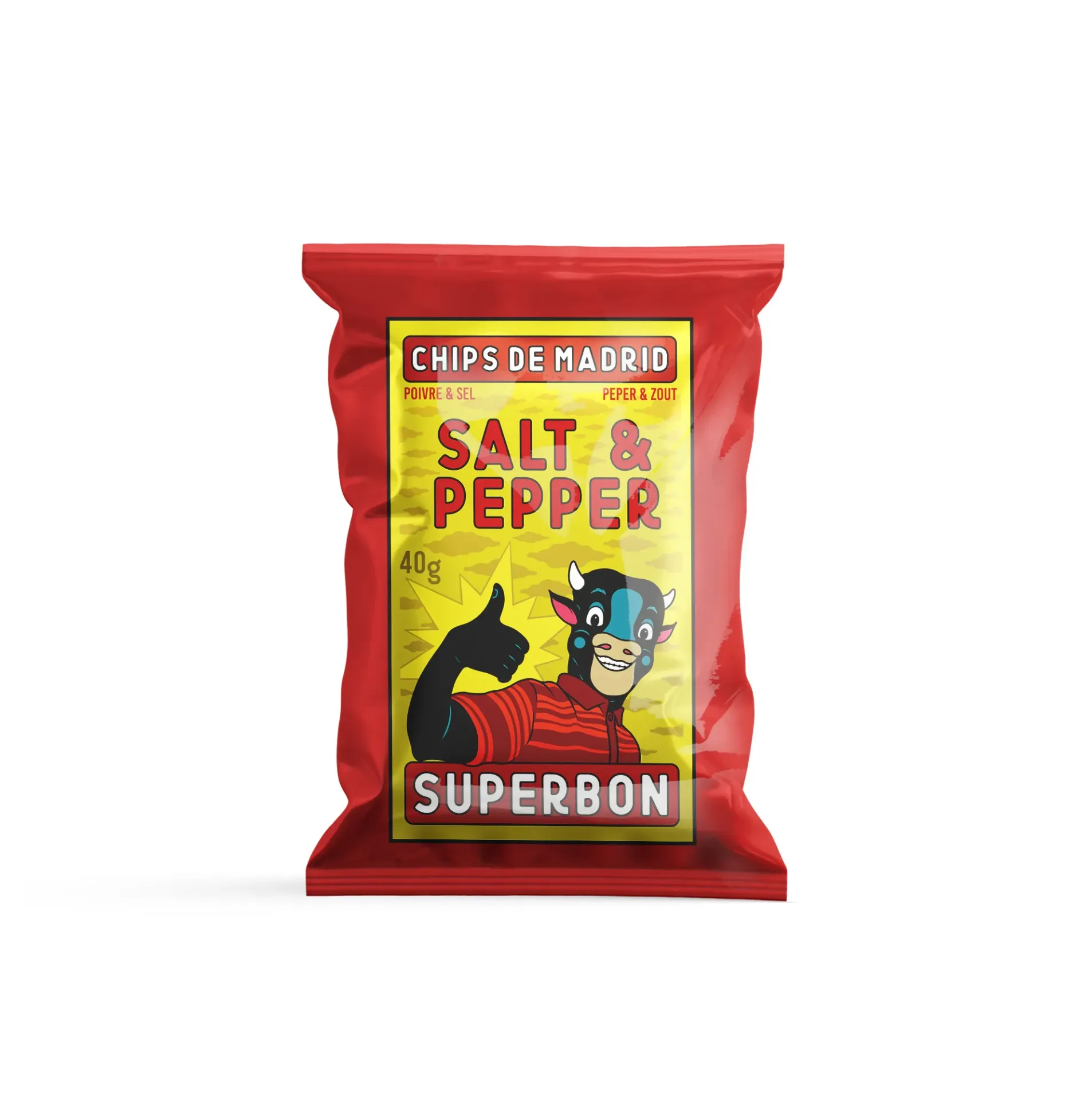 [926] SUPERBON - Chips salt & pepper  (40g)
