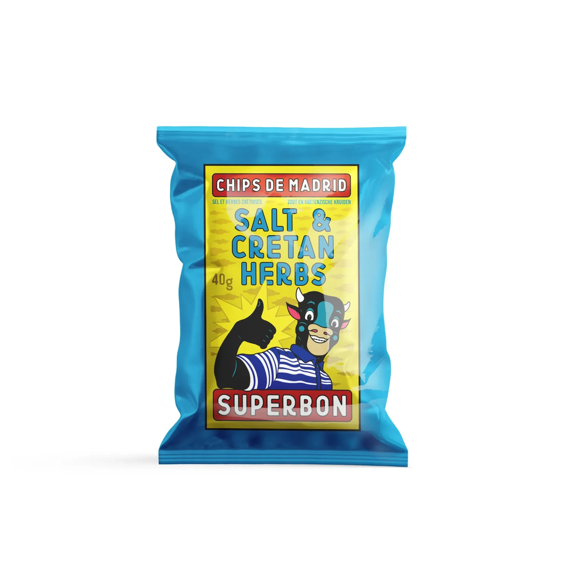 [957] SUPERBON - Chips cretan herbs  (40g)