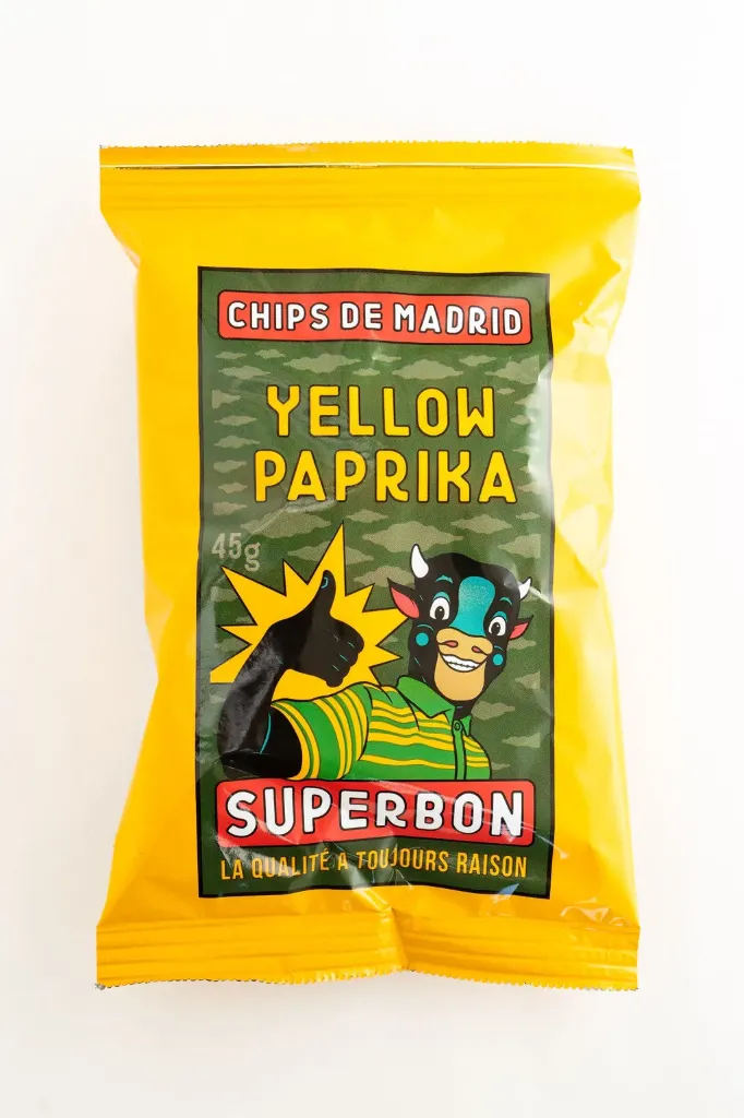 [674] SUPERBON - Chips yellow paprika  (45g)